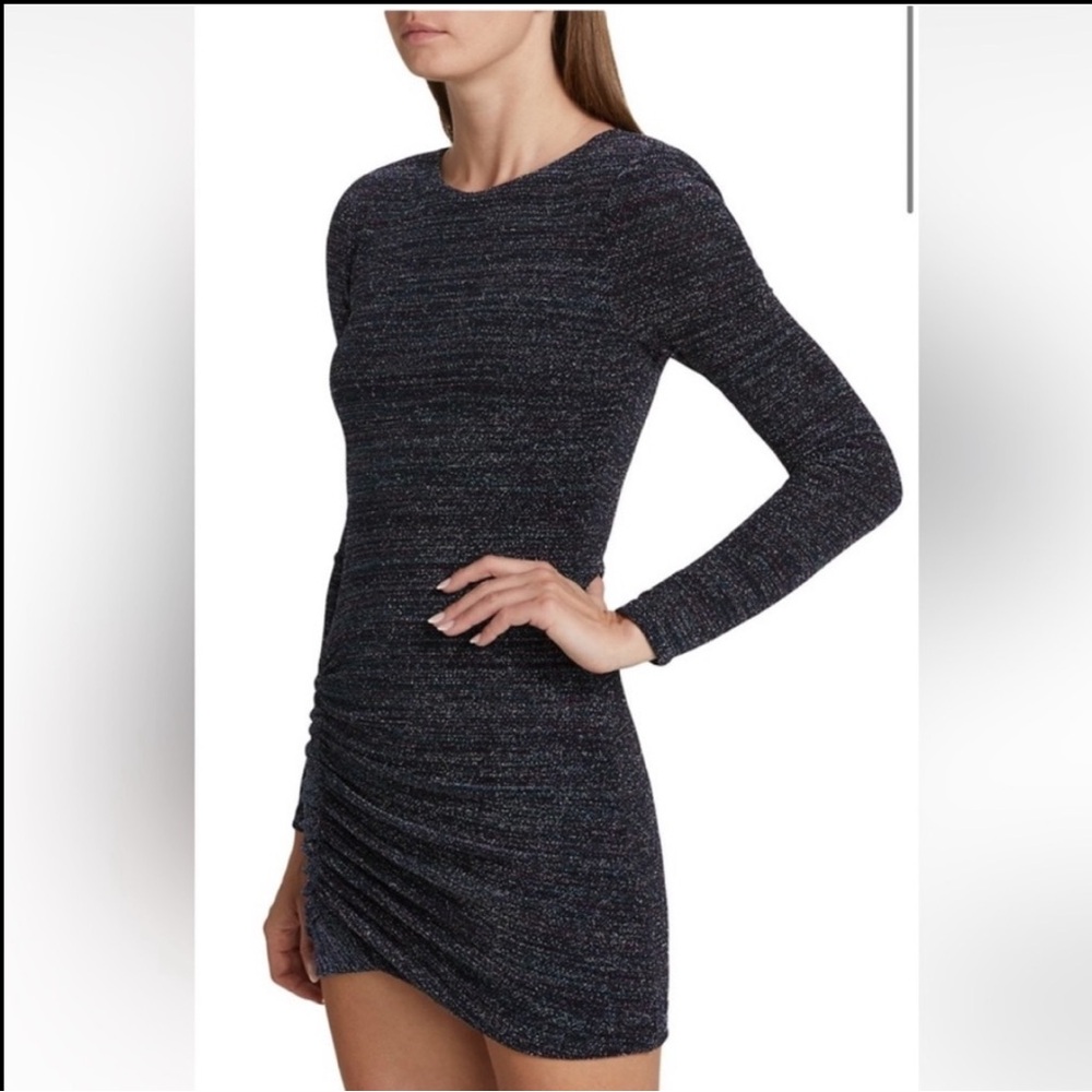 Ramy Brook Portia Metallic Dress, Sz Sm